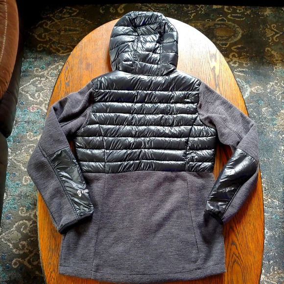 Free Country Black Hybrid Hooded Jacket Size Girl's Large 14/16 NEW with TAGS - Picture 5 of 14